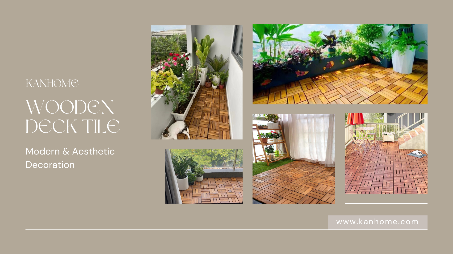 6 Reasons to Choose Wood Deck Tiles for Your Outdoor Space